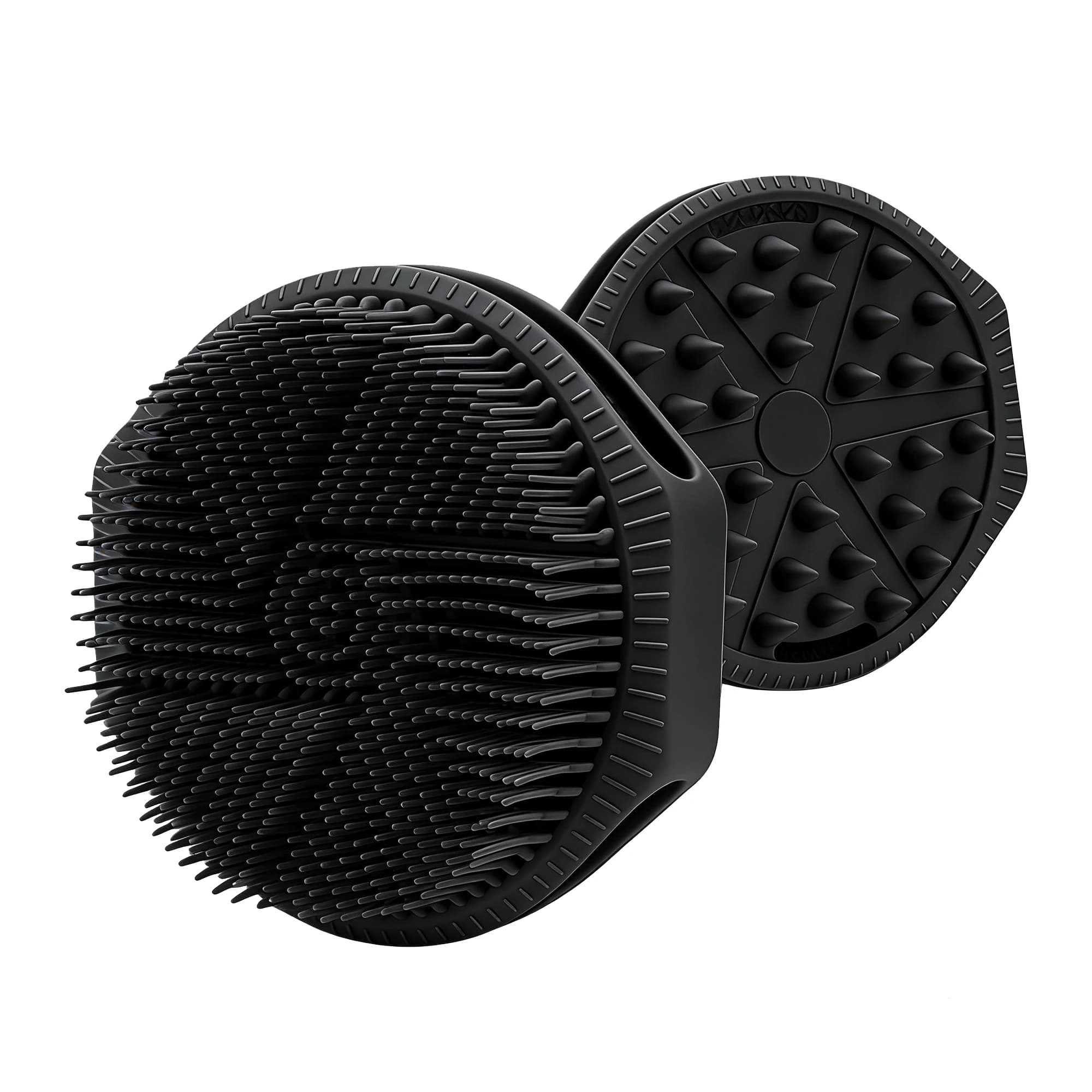 Épurateur de corps en Silicone, brosse de corps Double face Loofah, épurateur de douche et brosse de