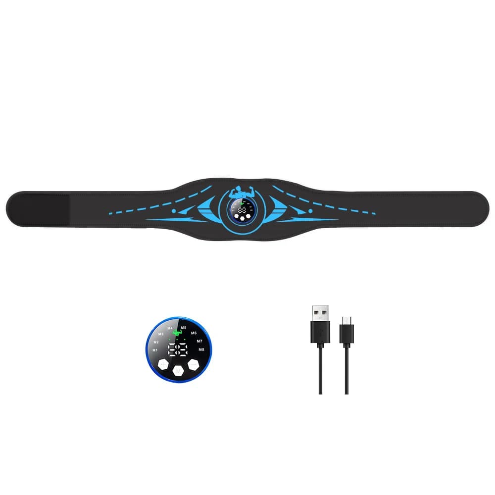 Ceinture de tonification abdominale EMS, stimulateur musculaire, Toner ABS USB, amincissant, façonna