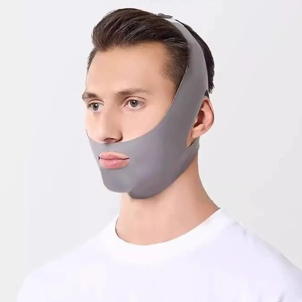 Bandeau amincissant visage en V pour la nuit, lifting facial, réducteur de double menton, massage re