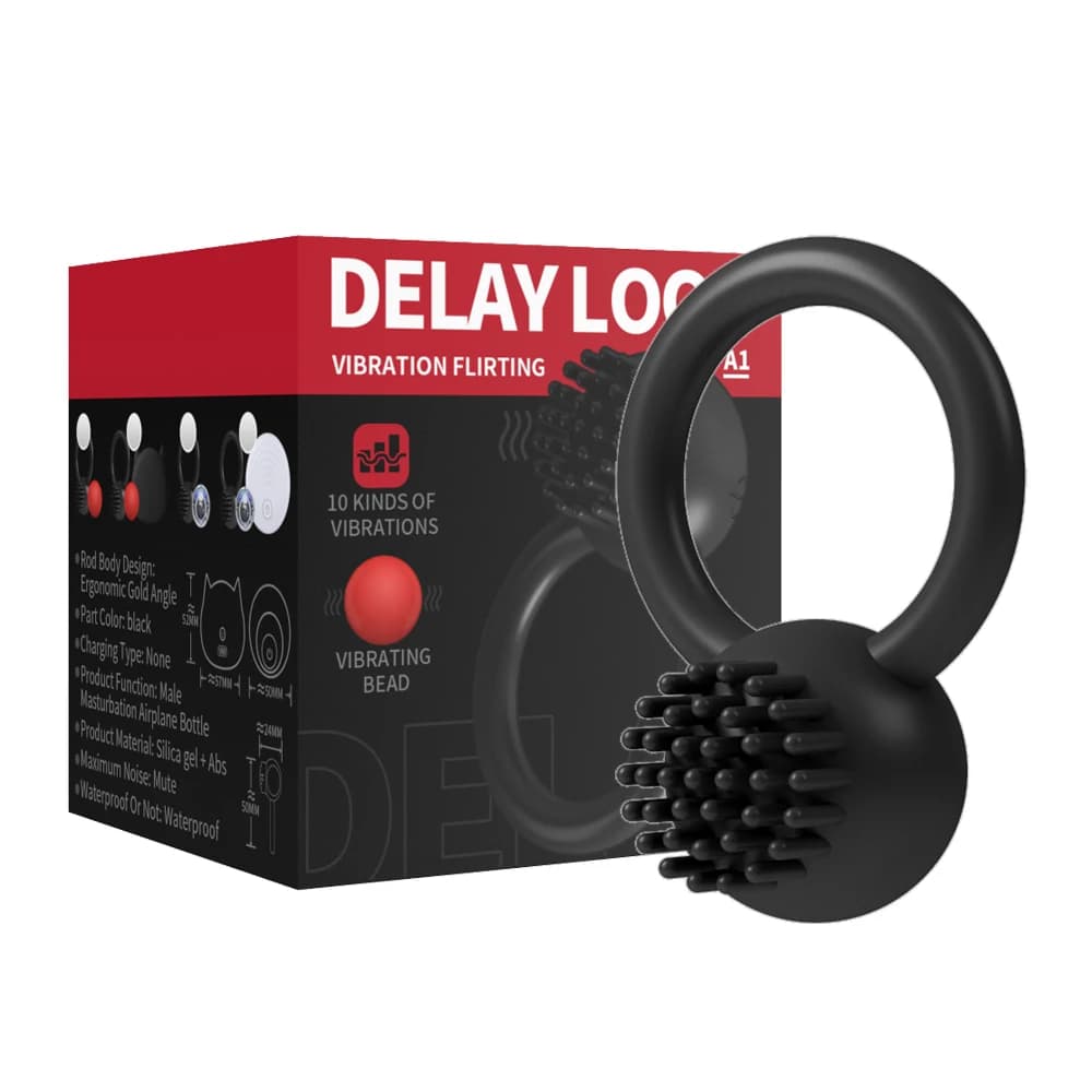 Anneau pénien vibrateur manchon de pénis stimulateur de succion télécommande anneau d'érection du po