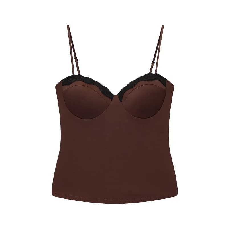 MUJER dentelle haut Corset femmes Sexy dos nu haut court femme Slip Bustier débardeurs pour femmes C
