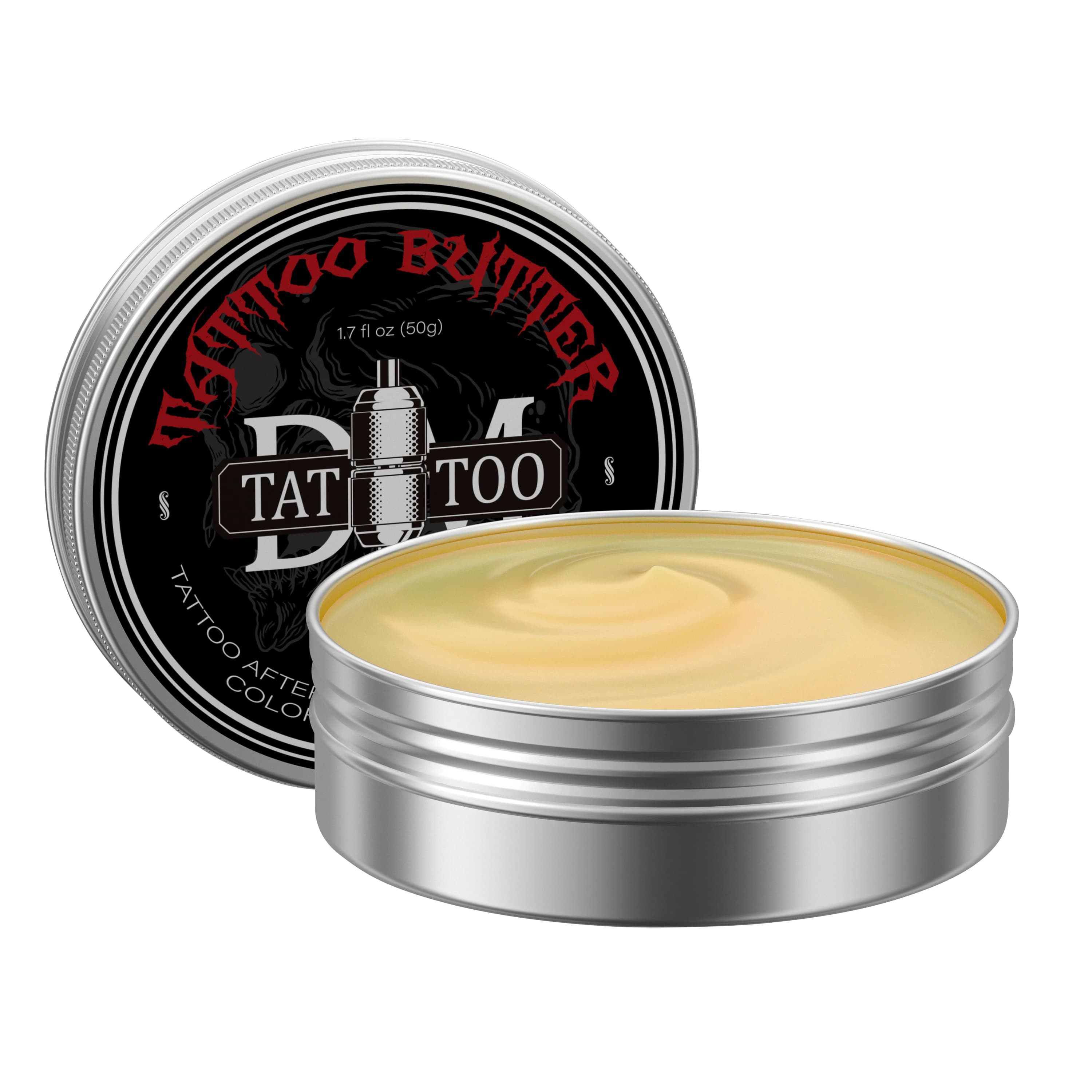 Baume de soin pour tatouage, 50g, crème de soin après-tatouage, crème hydratante naturelle, améliore