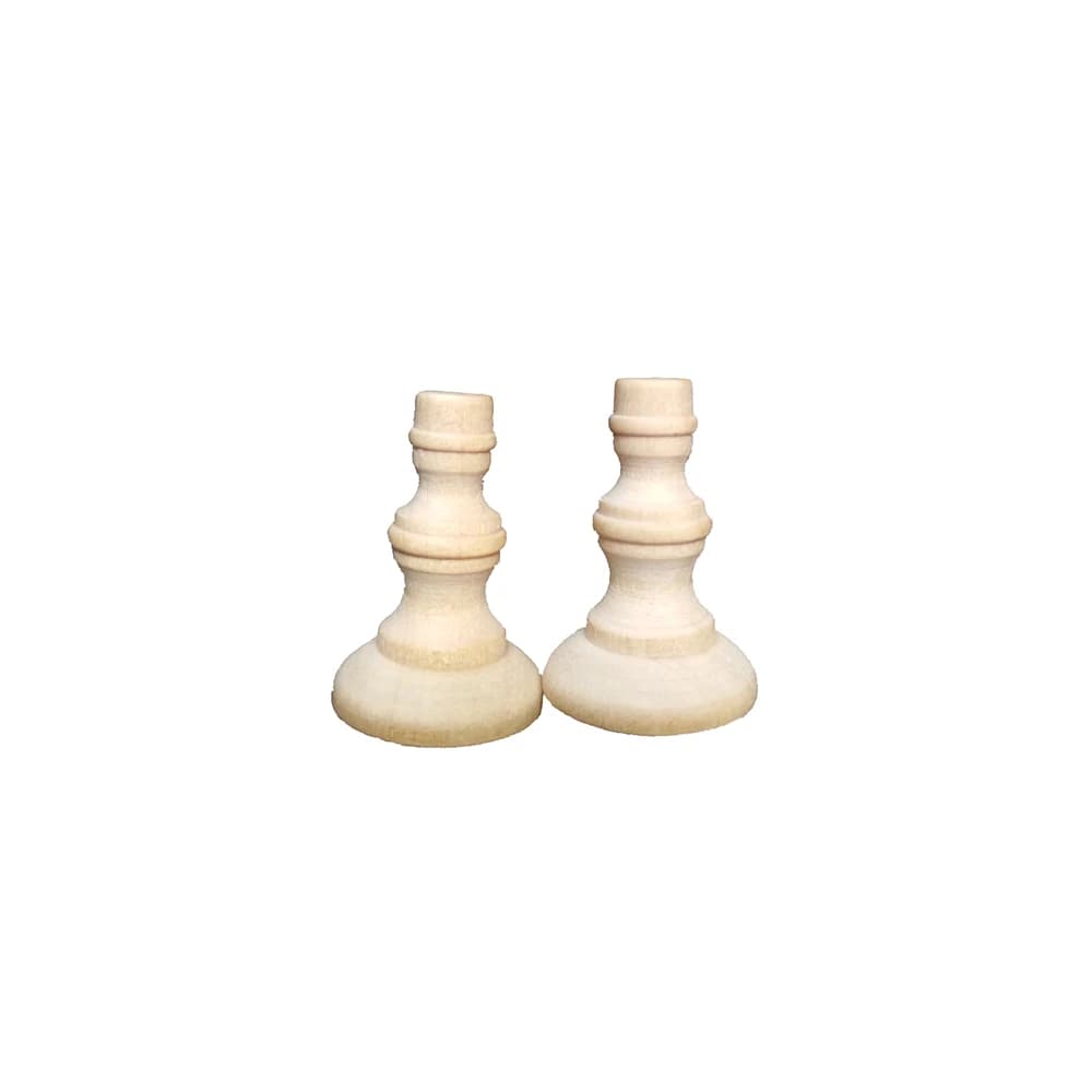 Présentoir de Kit de modèle de navire: Supports en bois supports de cylindres en bois 2 pièces/lot