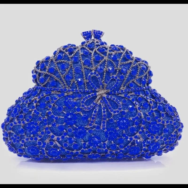 Sacs à main de soirée en cristal blanc, rose, pour dîner de mariage, luxe pour filles, strass, diama