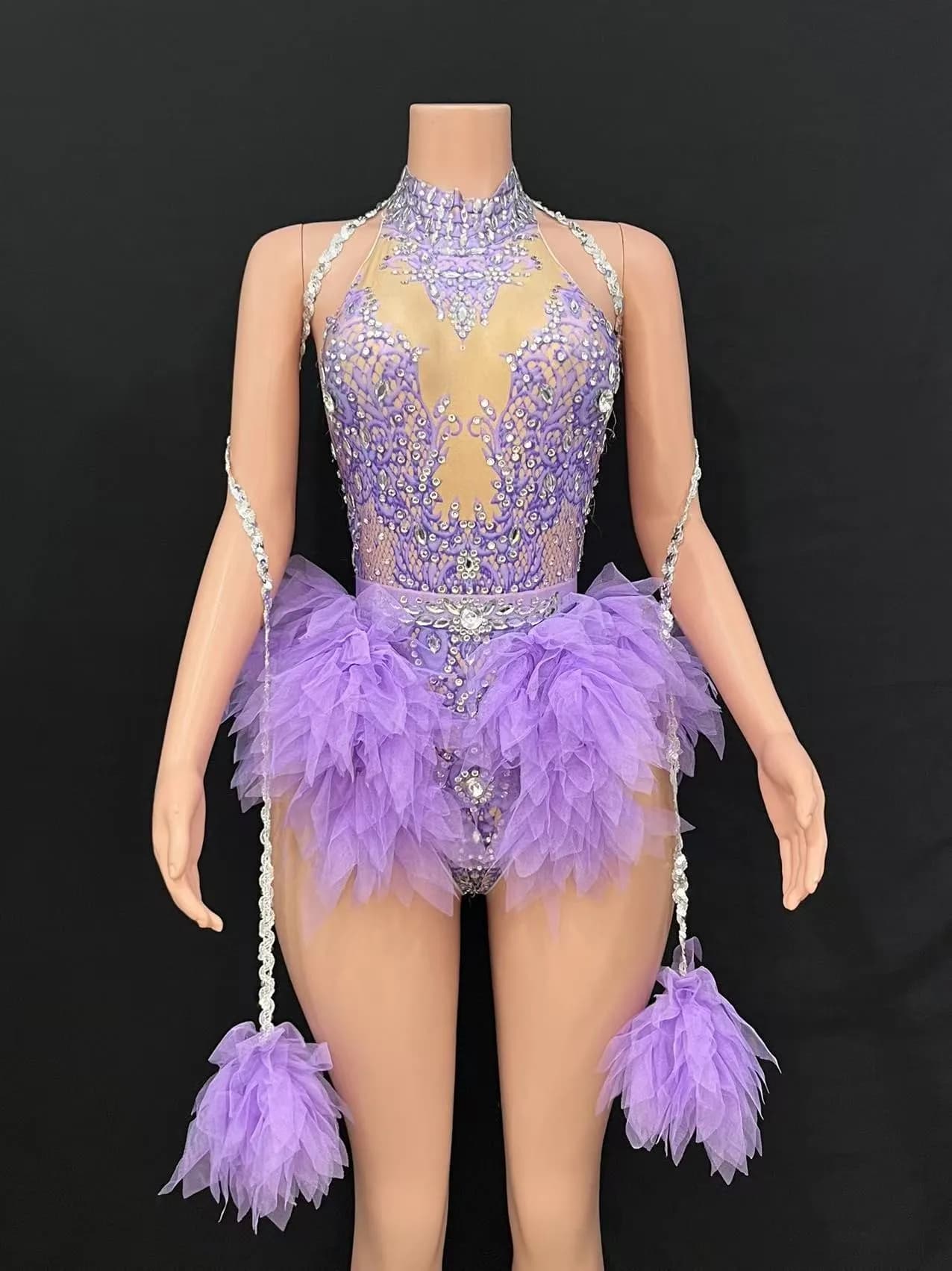 Bar ds coréen femmes club discothèque rose diamant jointgogo sexy danse chaude interactif Kpop costu