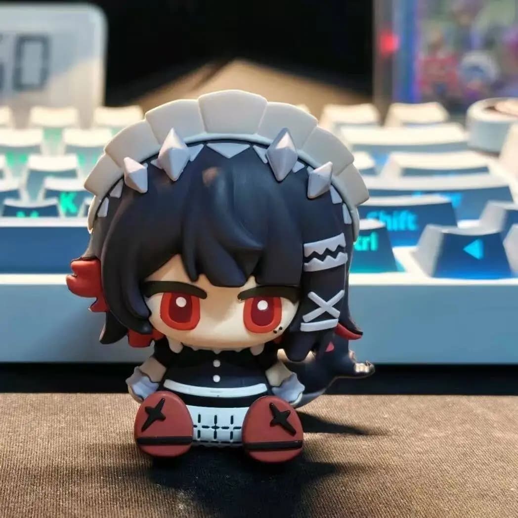 Zenless Zone Zero Version Mignonne en Position Assise Ellen Joe / Hoshimi Miyabi / Asaba Harumasa Fi