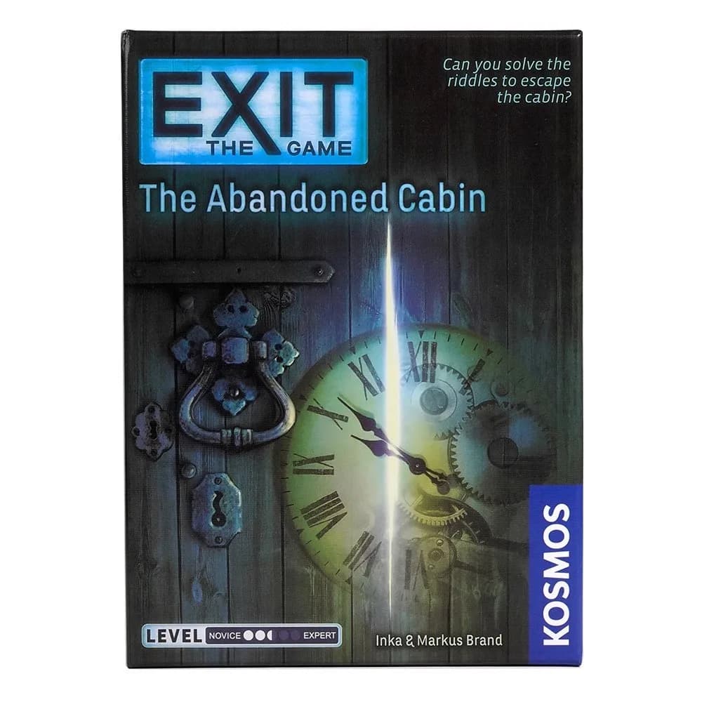 EXIT : La cabine abandonnée - Jeu unique de salle d'évasion - 1 à 4 joueurs - Jeux de société de str