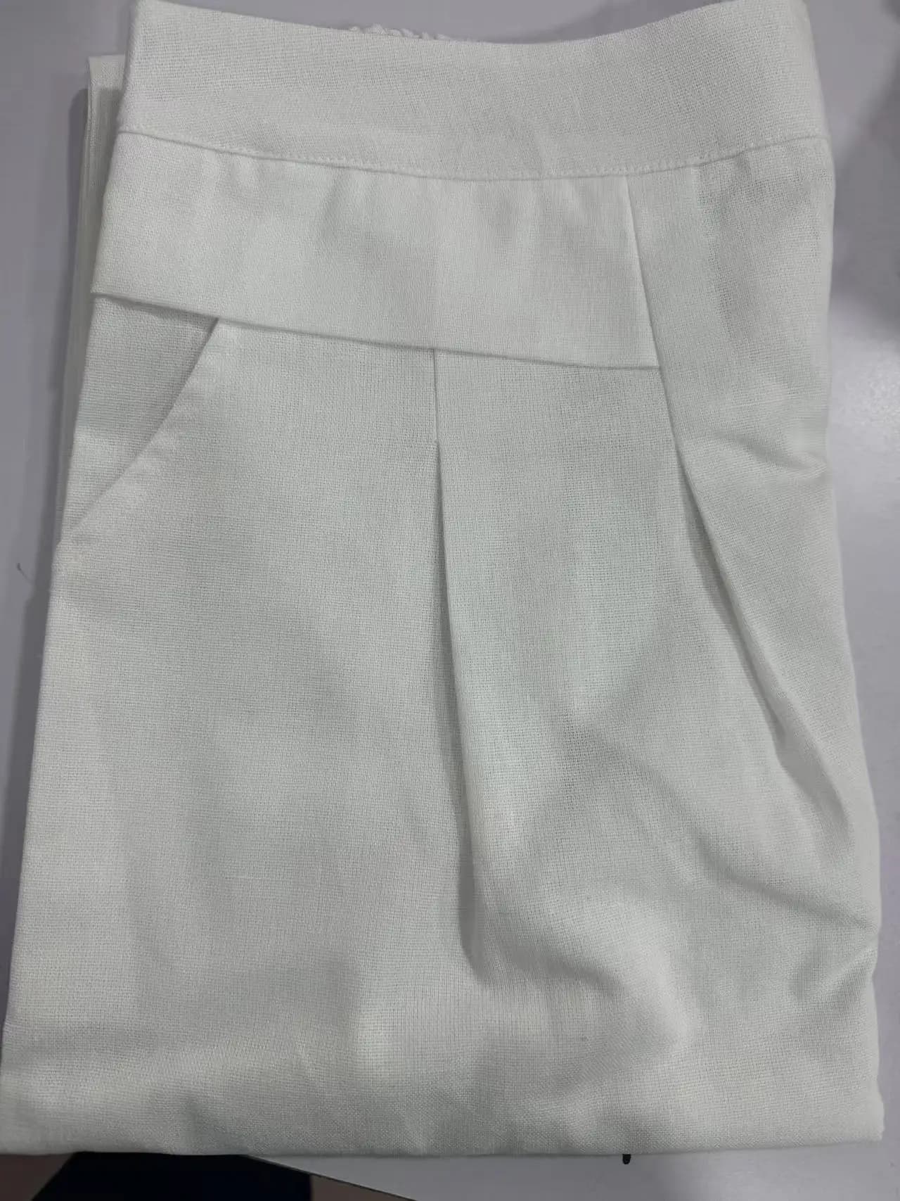 Culottes d'été 2026 pour femmes en coton et lin, pantalon palazzo décontracté à jambe large et taill