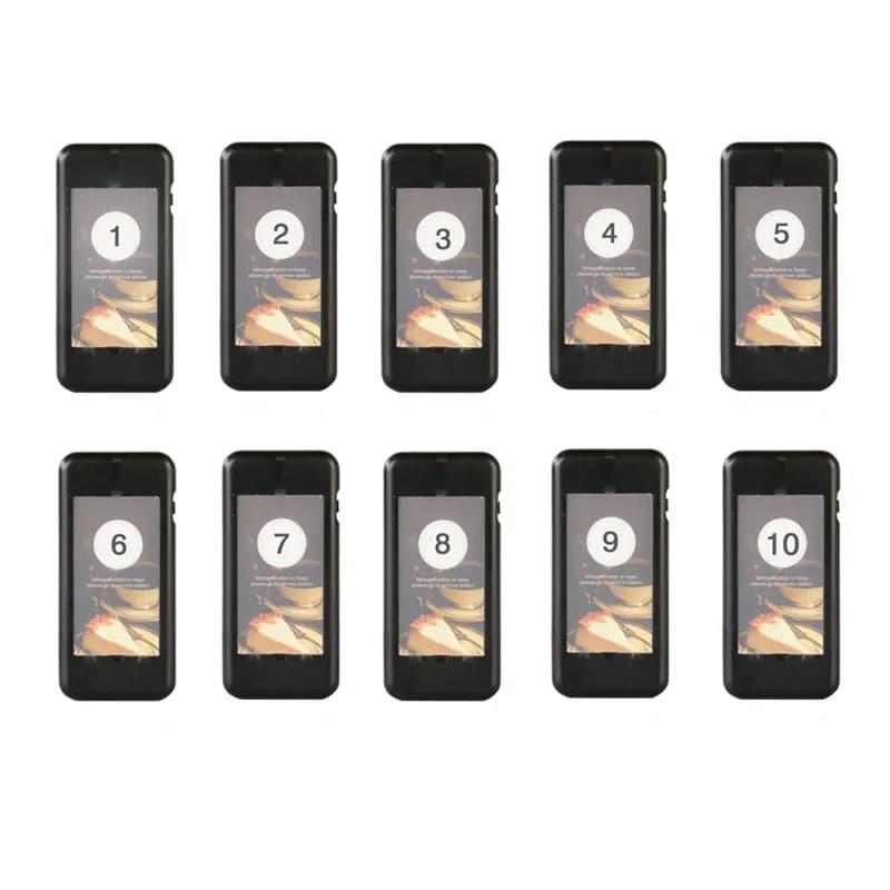 YARMEE-Système d'appel d'alarme portable sans fil pour les clients, sonnerie pour les tentes de rest