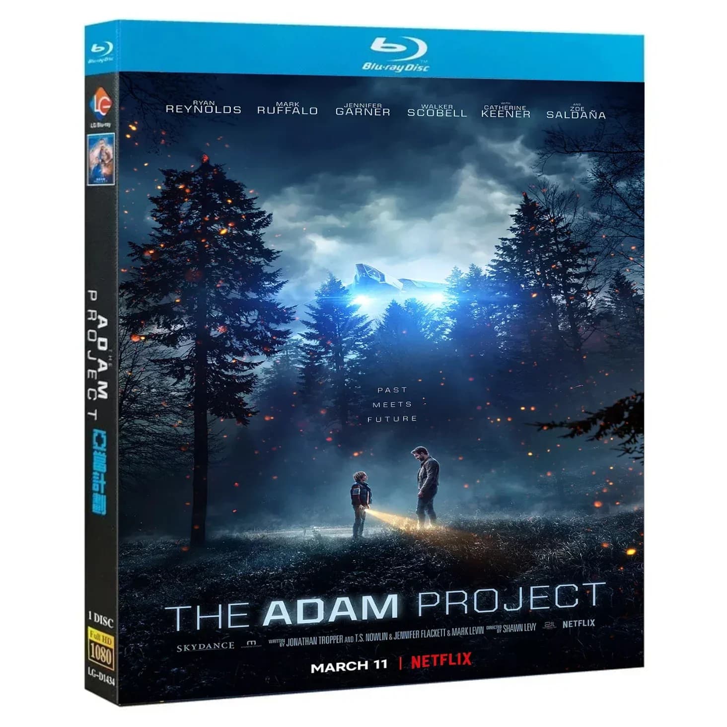 The Adam Project (2022) Coffret Blu-ray 1 disque neuf scellé Haute Définition BD
