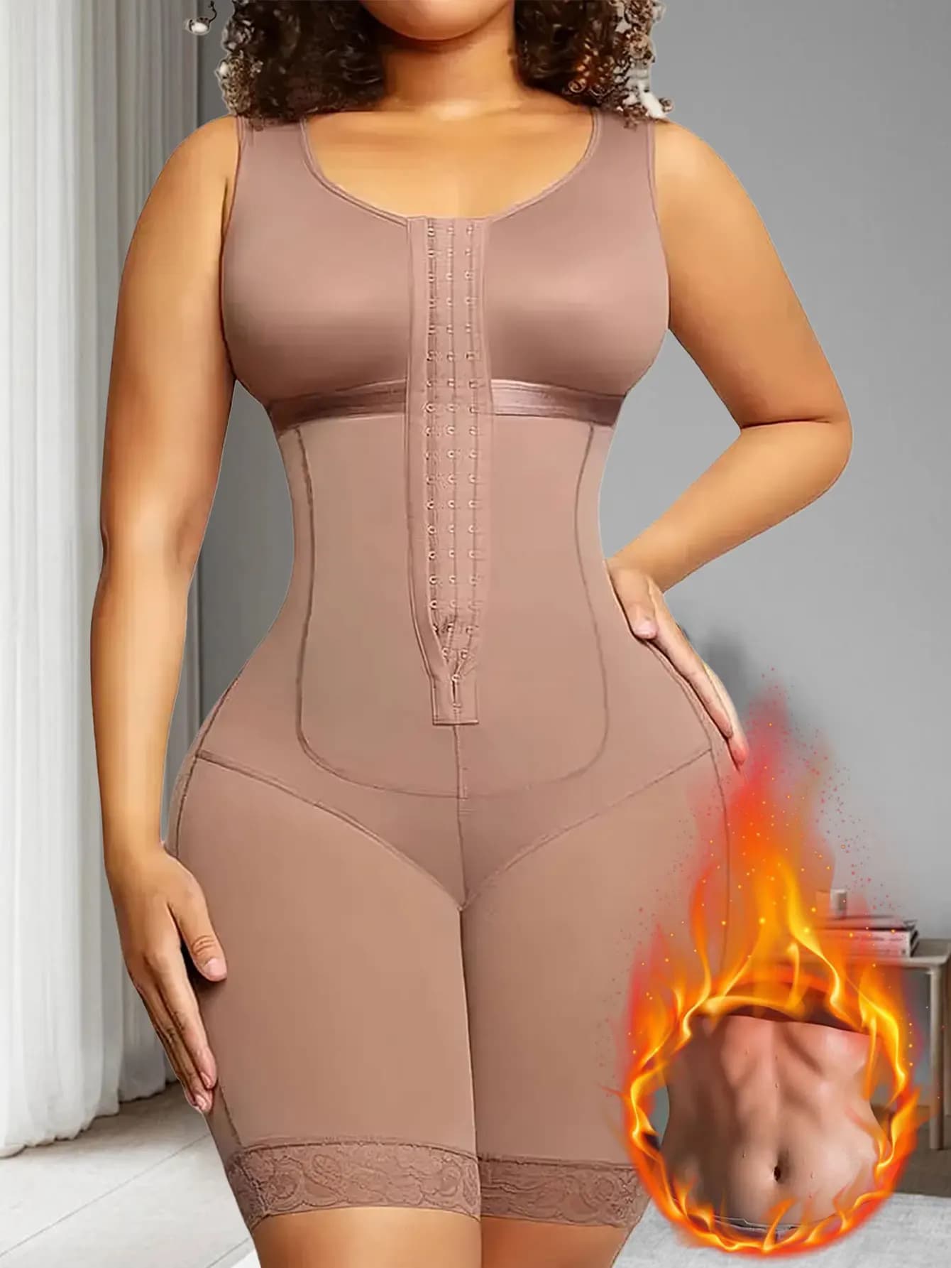 Faja post-partum pour femmes, ceinture de contrôle du ventre complet, Compression postopératoire, po