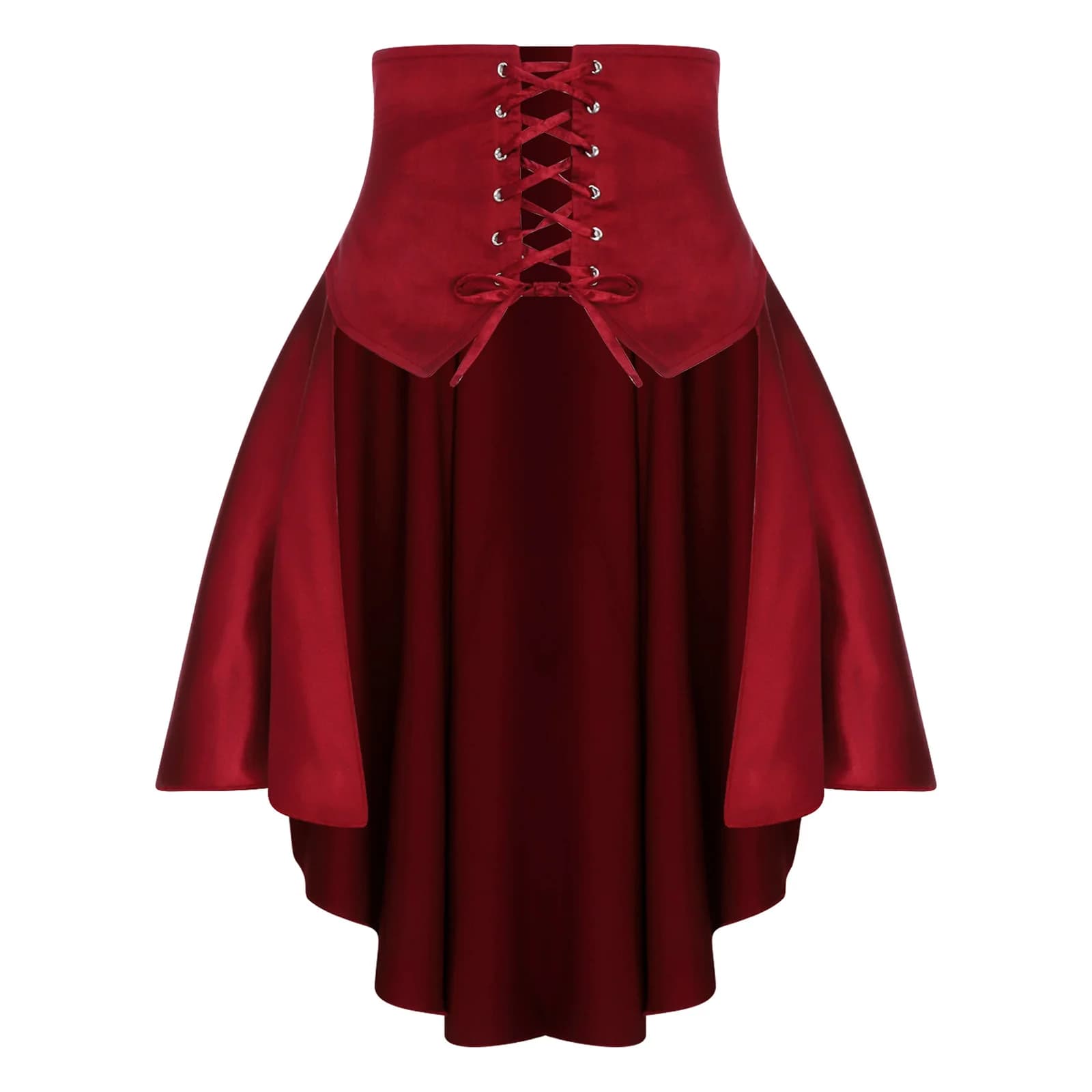 Jupe de Pirate Punk pour femmes, Corset, Costume d'halloween, tenues de Cosplay de la Renaissance mé