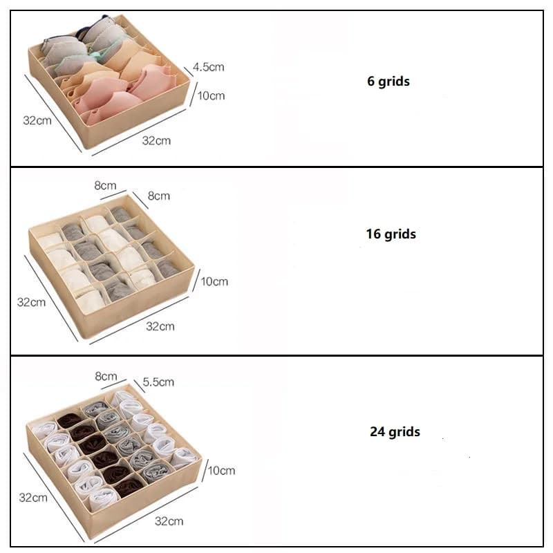 Armoire sous-vêtements organisateur tiroir vêtements organisateur boîtes placard organisateur pour s