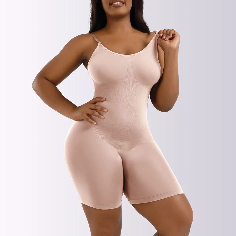 Body moulant complet pour femmes, pour le contrôle du ventre, sans couture, ferme, entraîneur de tai