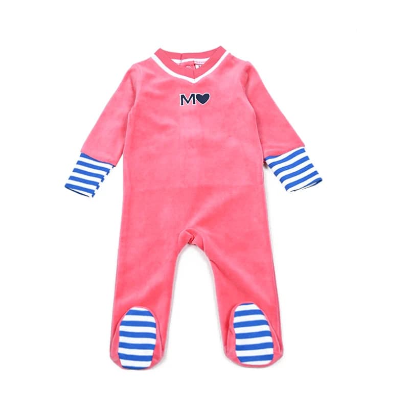Pyjamas pour enfants, ensemble assorti bleu et rose, robe pour filles, combinaison pour bébé garçon 