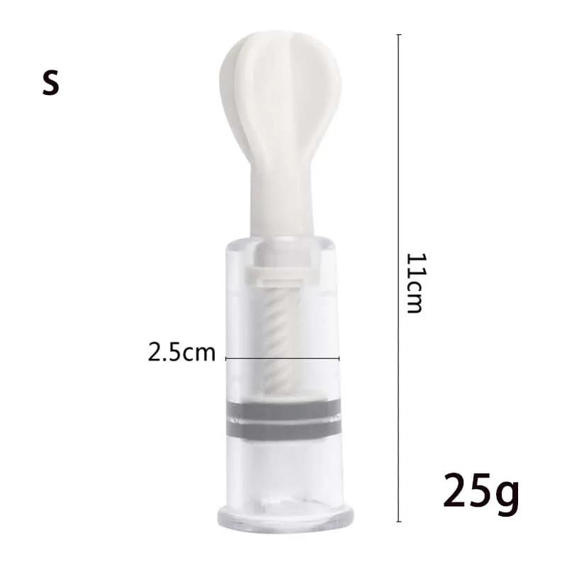 Ventouses de massage sous vide en plastique pour la poitrine, rehausseur de mamelons, pompe d'agrand