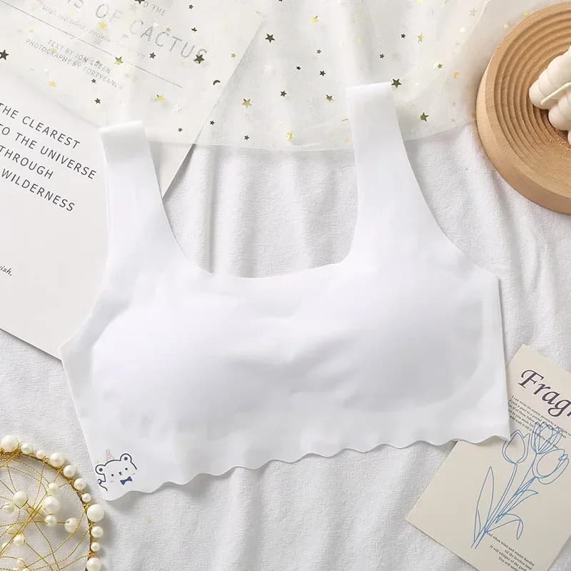 Soutien-gorge d'entraînement pour grandes filles, confortable, sans couture, pour adolescentes, sans
