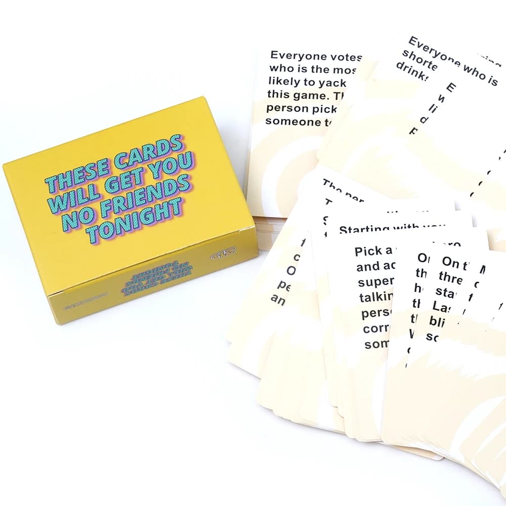 Ces cartes vous feront passer une soirée amusante ! Jeu de cartes de boisson pour soirée entre amis,
