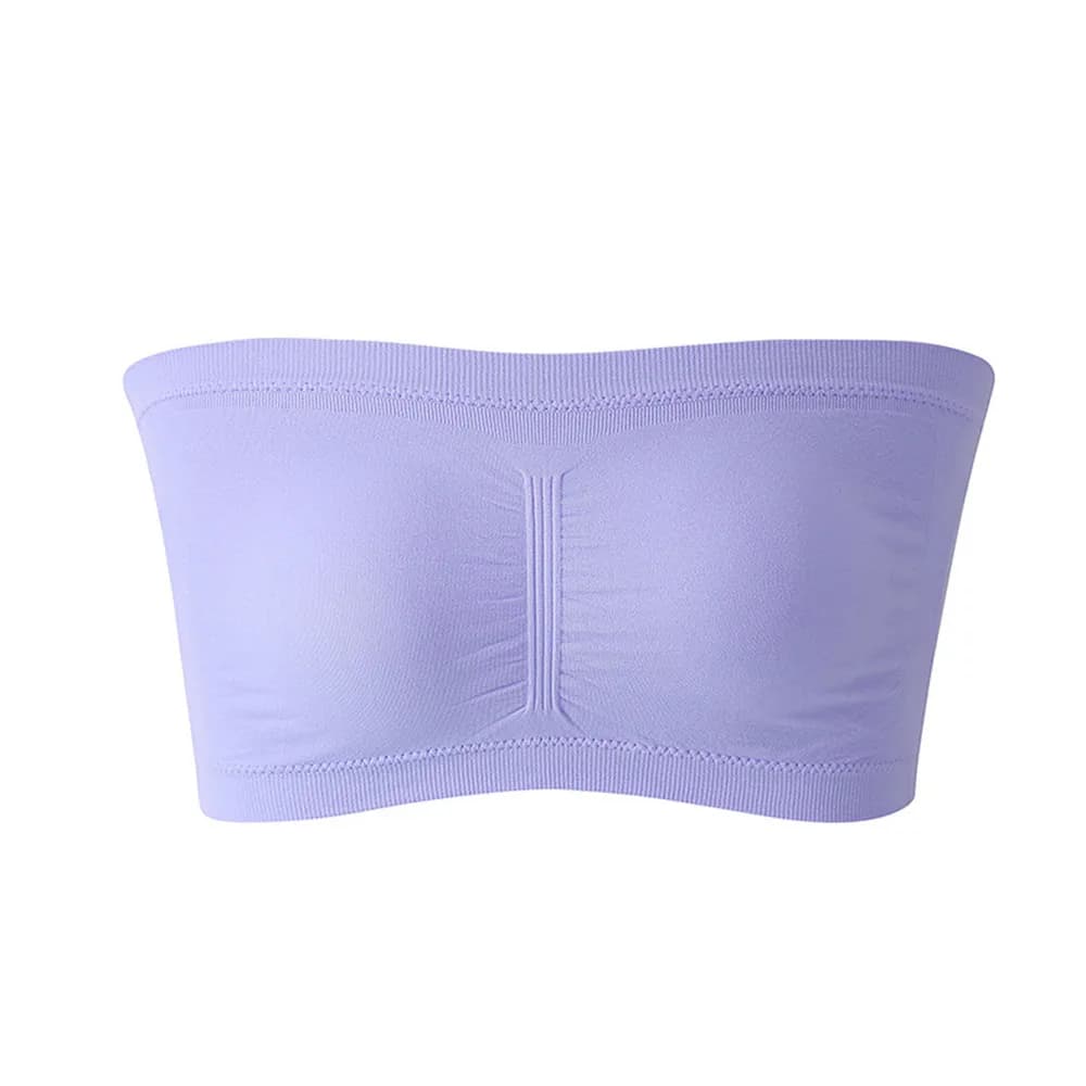 DOIAESKVE grande taille femmes bustier tubulaire soutien-gorge sans bretelles soutien-gorge femme sa