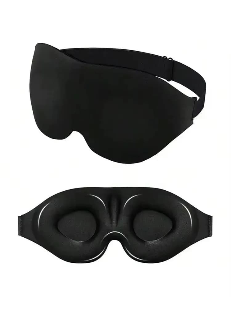 Masque pour les yeux 3D réglable adapté aux hommes et aux femmes sans pression sur les yeux Masque p