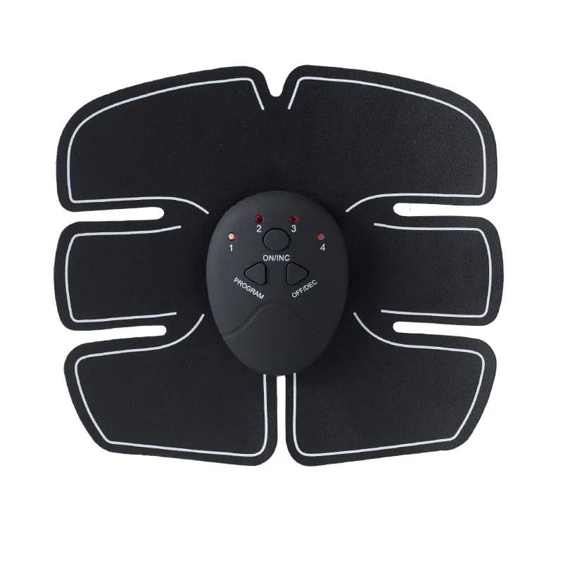 Stimulateur musculaire électrique EMS, entraîneur de bras, perte de poids, autocollant, masseur amin