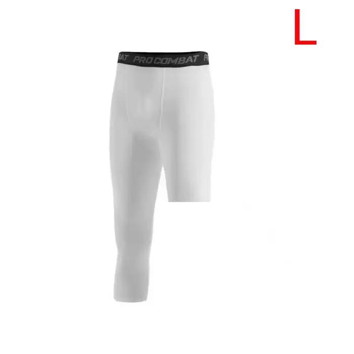 Legging de basketball respirant à une jambe, séchage rapide, anti-transpiration, pour le sport