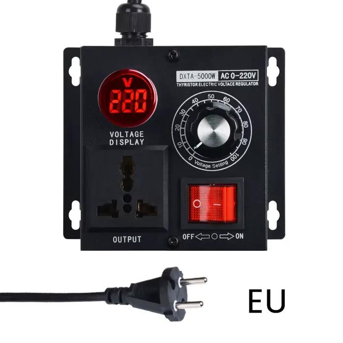 Sotchi-Contrôleur de vitesse électronique PWM, Tension de transistor haute puissance, Gradateur, AC