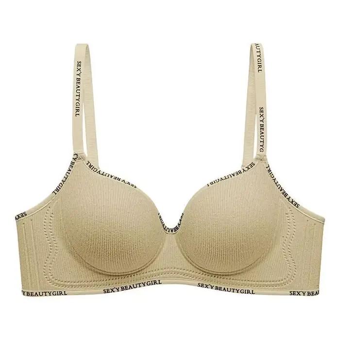 Soutien-gorge push-up sans fil pour petites poitrines, rembourrage épais de 6 cm, sans couture, invi