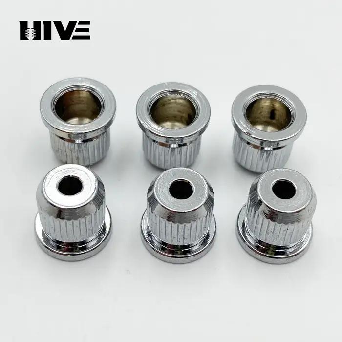 Lot de 6 attaches de cordes pour guitare électrique, attaches de cordes de taille moyenne, attaches