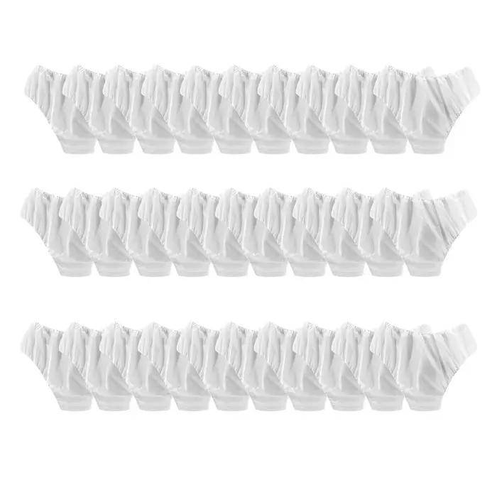 Sous-vêtements blancs en forme de poulet pour filles, culottes pratiques à usage unique, 30 pièces