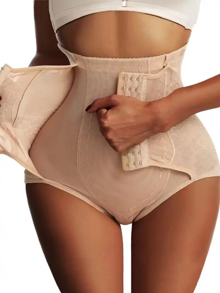Bout à bout culotte femmes taille haute ventre contrôle corps Shaper taille Cincher culotte ceinture