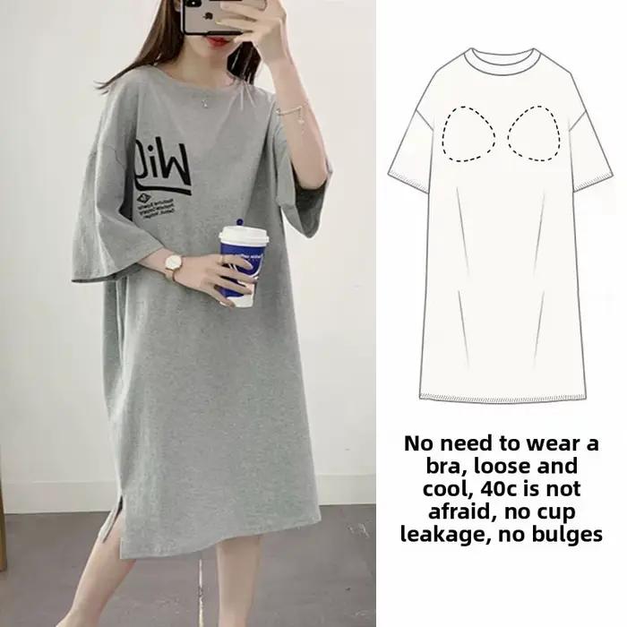 Robe de nuit pour femme, vêtements de nuit pour femme, pyjama une pièce à manches courtes