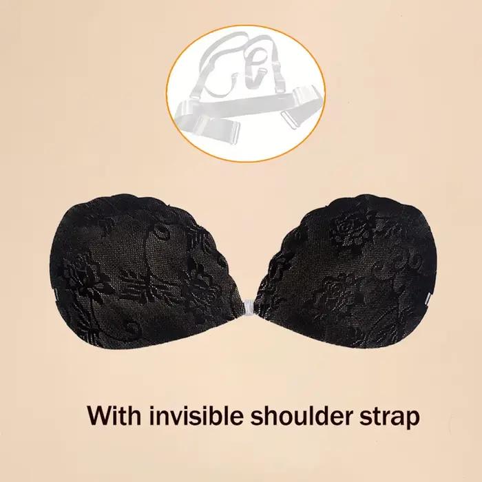 ZXYOUPING-Soutien-gorge sexy en dentelle pour femmes, soutien-gorge invisible auto-adhésif en silico