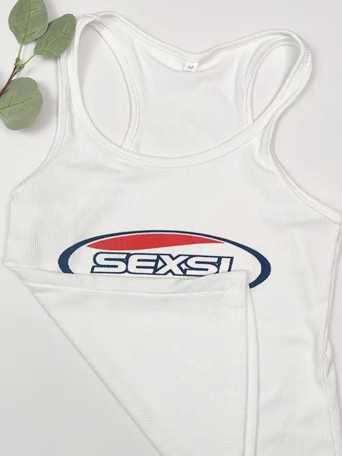 Y2K haute rue débardeurs blanc Coquett fines bretelles Gyaru hauts Acubi mode haut pour femme Sexy l