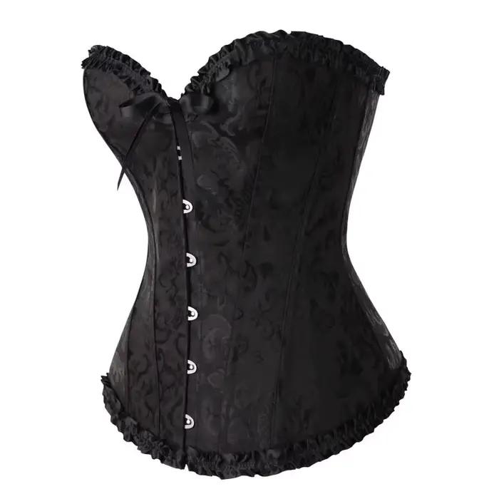 YBFDO-Corsets sexy en dentelle florale pour femmes, bustiers, vêtements en Y, corset burlesque vinta