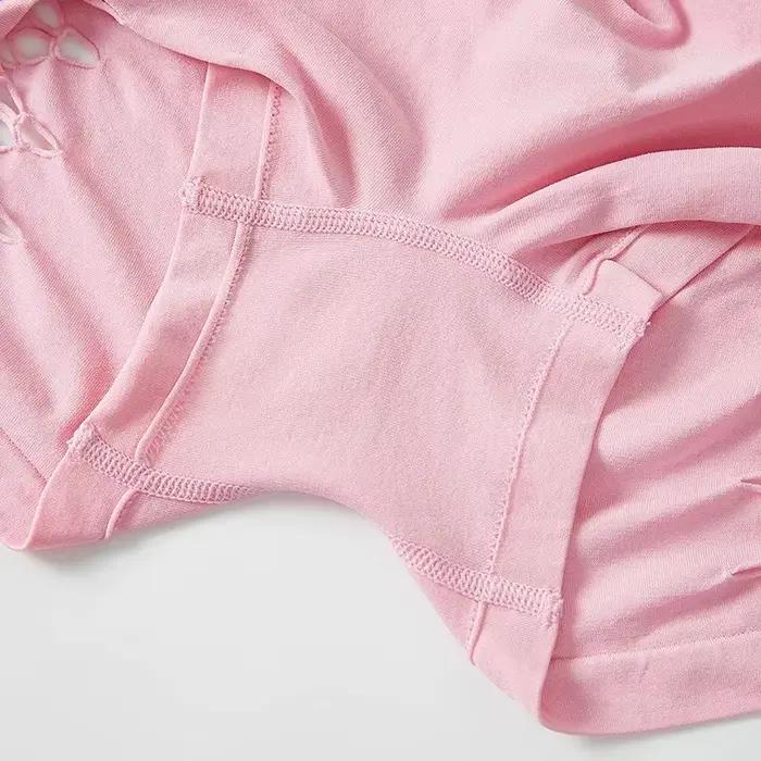 Taille moyenne évider culottes femmes respirant confortable dame Boyshort tricot femme caleçon nouveau Style