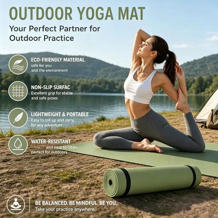 Tapis de fitness antidérapant pour exercices de Pilates, musculation, sport, gymnastique, équipement de fitness