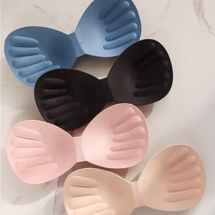 Coussinets de soutien-gorge en éponge épaisse, une pièce, Invisible, rembourré, Push-Up, poitrine amovible, Inserts, bonnets pour maillot de bain, Bikini
