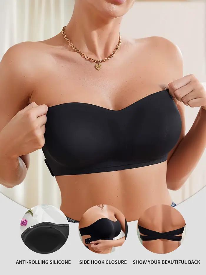 1 pièce/3 pièces/paquet YMQJ amovible rembourré doux glace soie sans trace femmes brasserie sans fil sans couture soutien-gorge pour femmes soutien-gorge sans bretelles