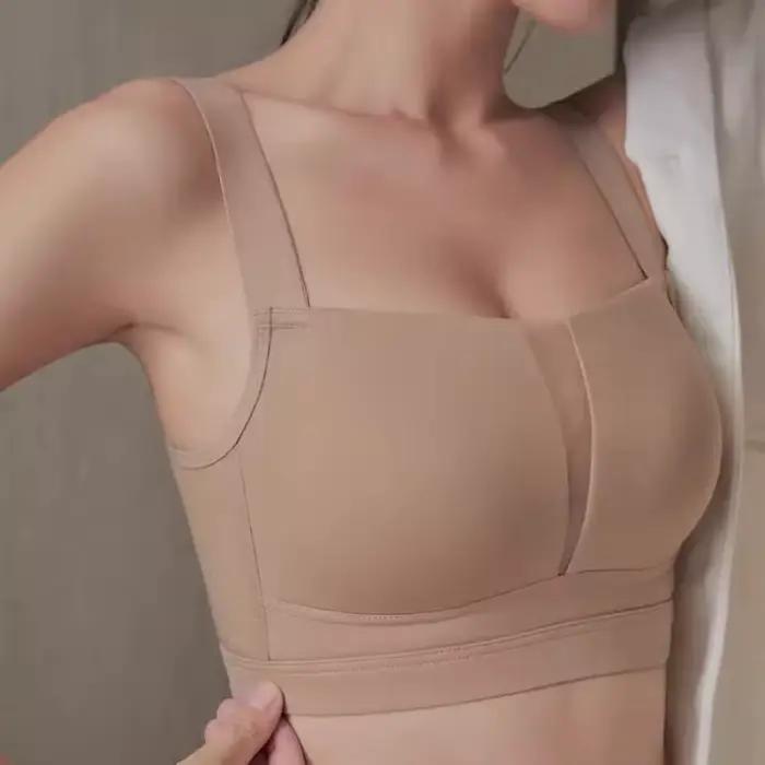 MAGIQUE JAPON! Soutien-gorge minimiseur Big Bust : lingerie amincissante sans fil anti-affaissement et sans couture |