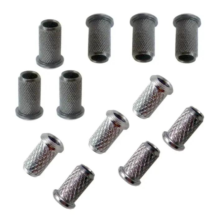Jeu de bagues pour cordes de guitare électrique, 6 pièces, corps traversant