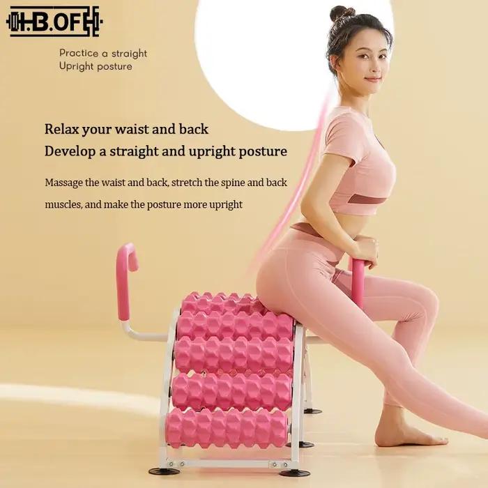 Cadre de relaxation musculaire pour yoga, lit de Pilates, ouvre-dos, étireur lombaire pour massage et affinement de la taille
