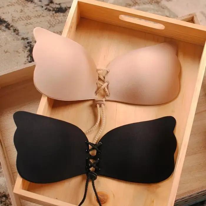 Soutien-gorge invisible sans bretelles en silicone pour femme
