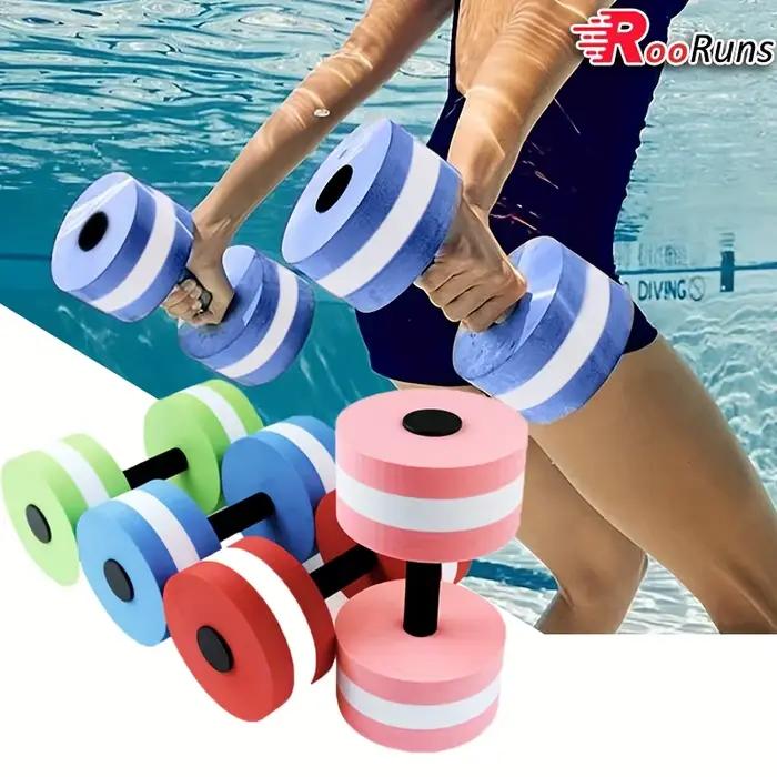 Haltères flottants en mousse d'eau EVA de haute qualité, équipements de Fitness, haltères aquatiques en mousse pour piscine et Fitness, 1 pièce