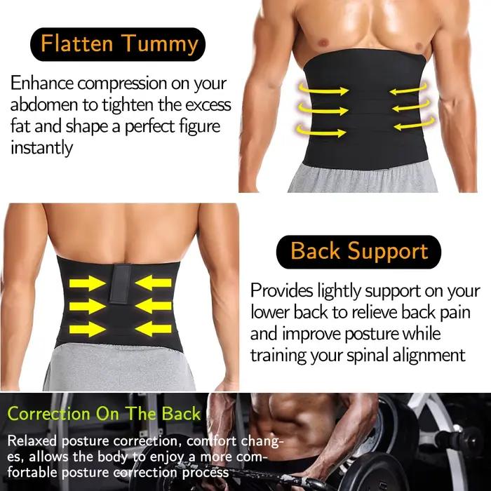 Minceur corps Shaper taille formateur enveloppement hommes ventre contrôle Corset néoprène graisse brûlure perte de poids Sauna sueur ceinture