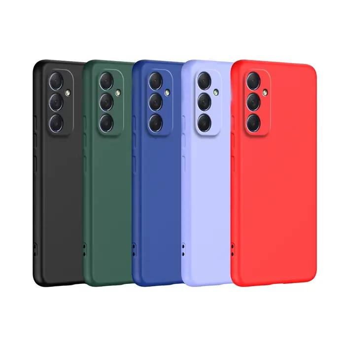 Coque de luxe en Silicone liquide pour Samsung Galaxy A16 A26 A36 A56 A06 A05 A05S A15 A25 A35 A55 5G