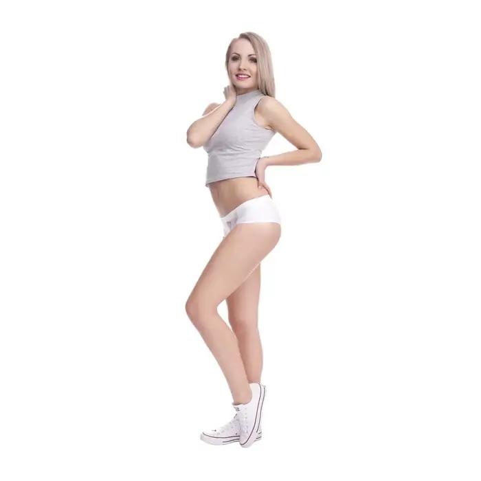 Kawaii 3D culottes femmes sous-vêtements ange chat dessin animé imprimé belle Push Up slips Lingerie string pour femme