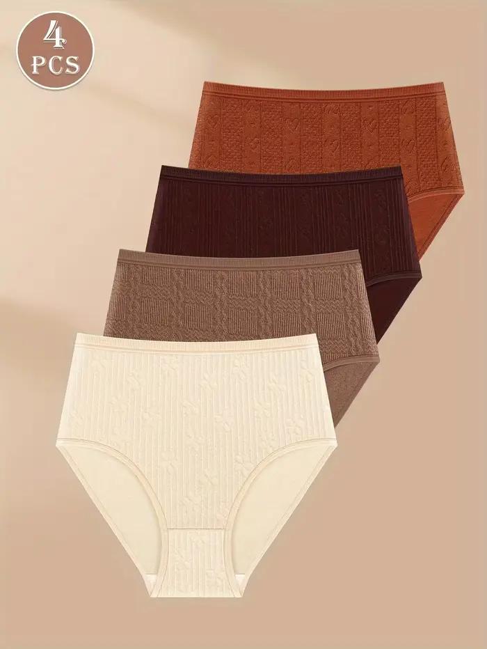 4 pièces offre spéciale respirant dames culottes femmes Sexy sous-vêtements doux coton