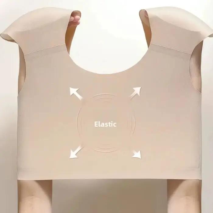 Soutien-gorge d'épaule à angle droit sans trace