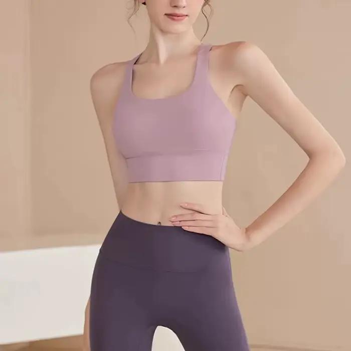 Soutien-gorge de sport tout-en-un résistant aux chocs pour femmes, haute intensité, pour course à pied, Yoga, Fitness, haut professionnel pour toutes les saisons
